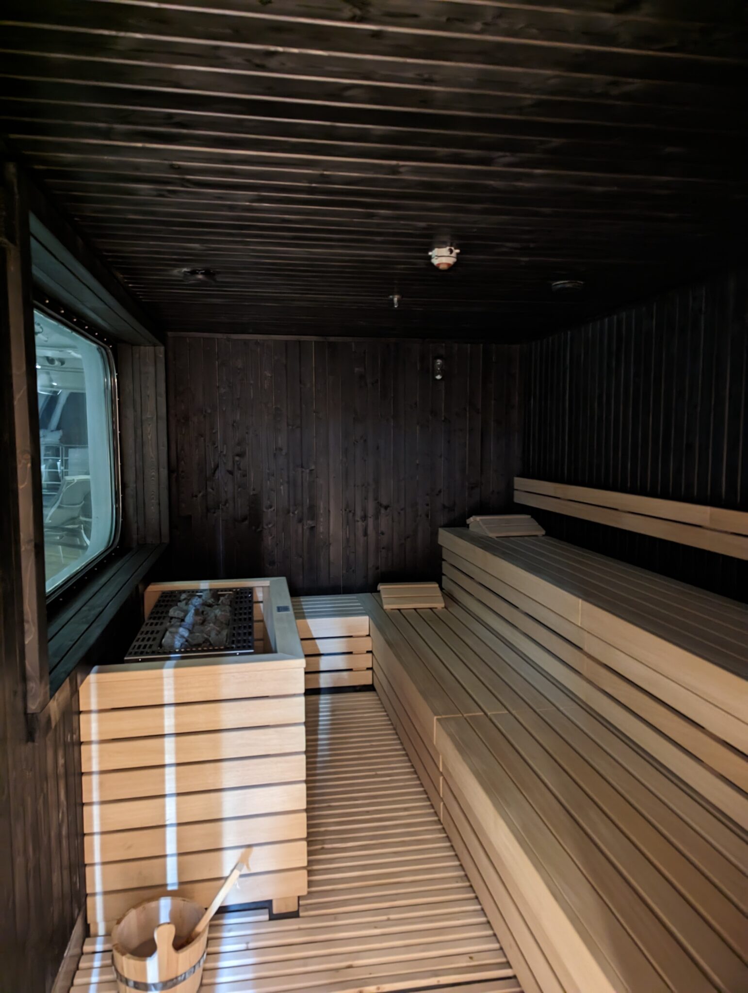 Swan Hellenic sauna 