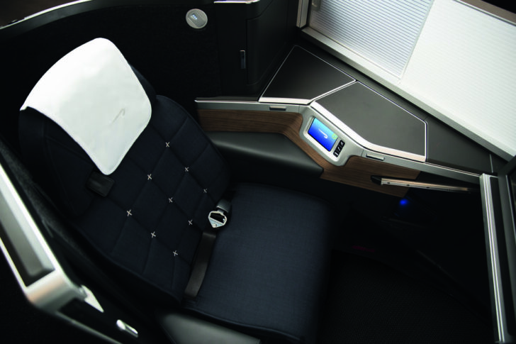 a seat in a passenger seat