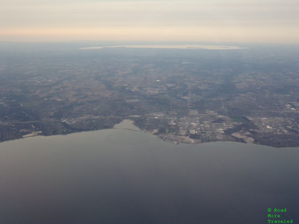 North shore of Lake Ontario, northeast of Toronto