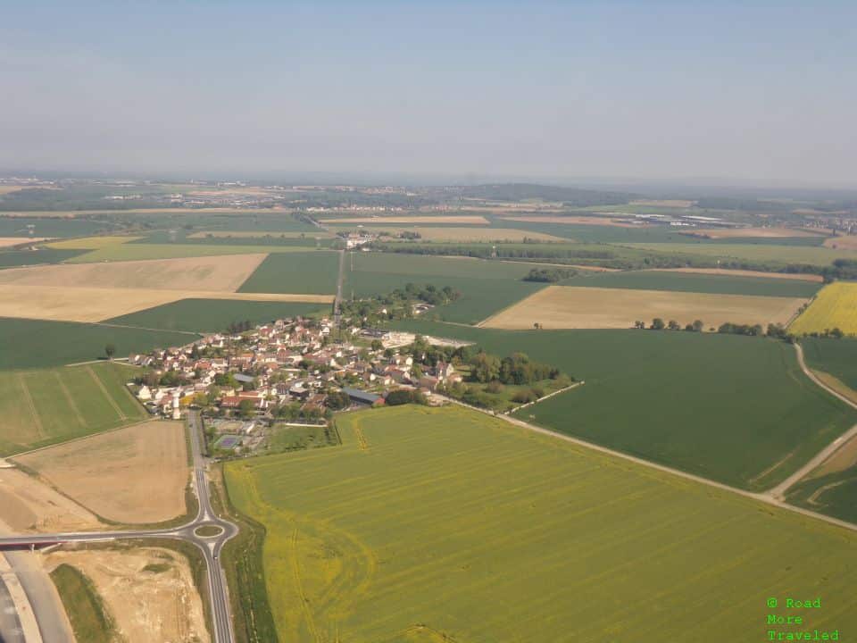 French countryside NW of Paris