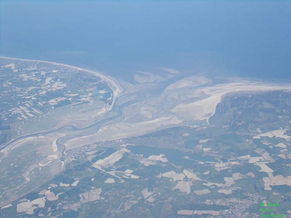 Somme River delta near Abbeville, France