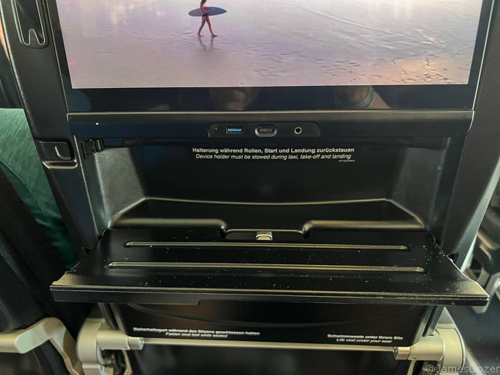a screen with a person walking on it