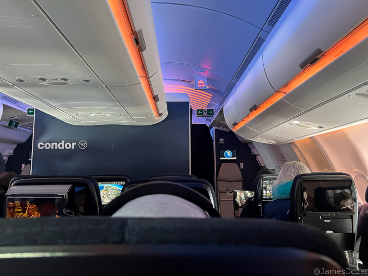 Condor: Condor B767 takes off to Los Angeles for the first time