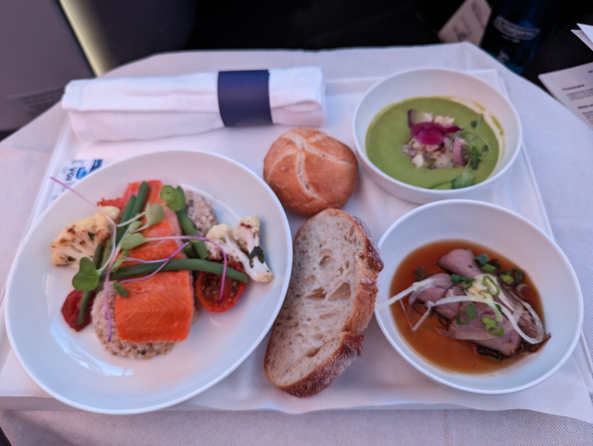 finnair dinner