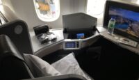 Air Canada B787-9 Business Class seat - full space