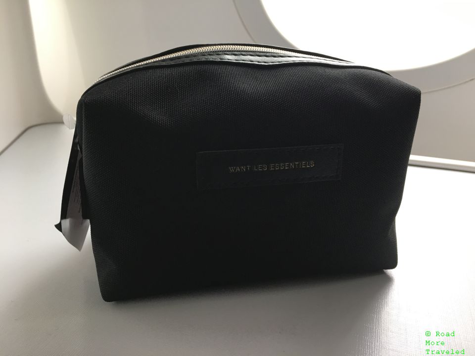 Air Canada WANT Les Essentiels amenity kit