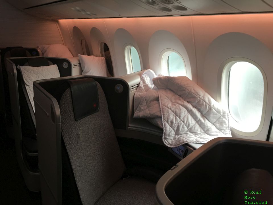 Air Canada B787-9 Business Class seat