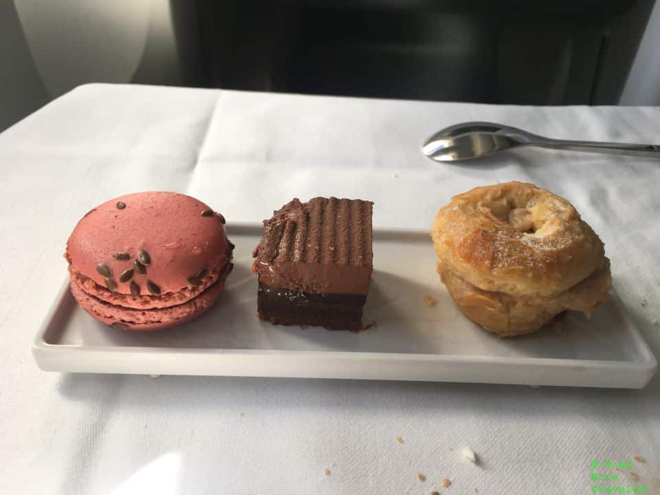 Air France Business Class meal - desert