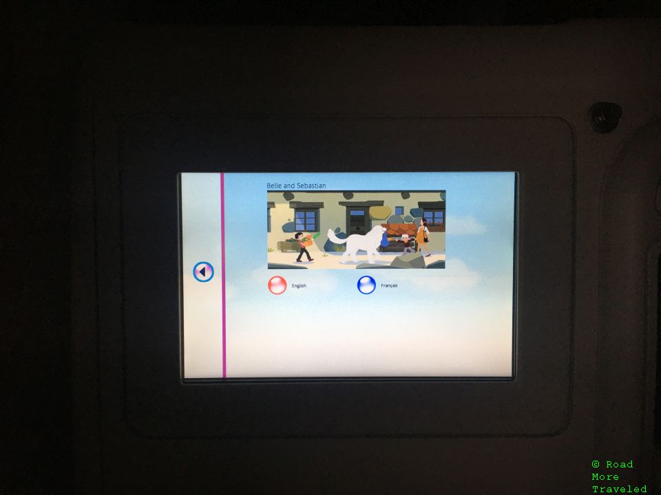 Air France IFE - Belle & Sebastian cartoon