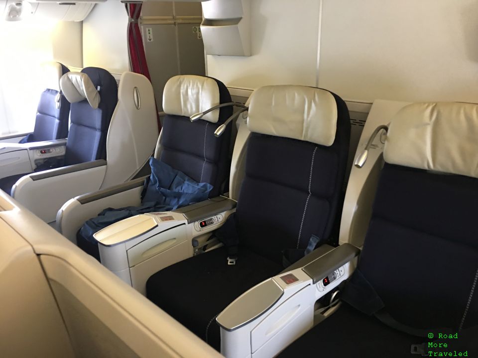 Air France old business class seats