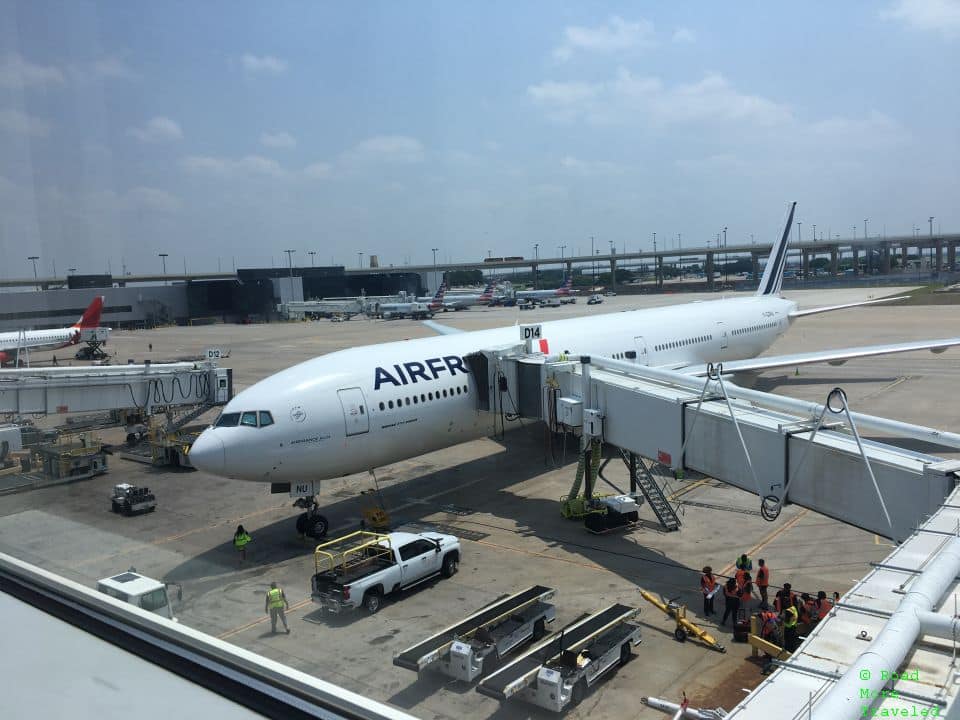 Air France B77W at DFW