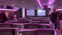 Virgin Atlantic A330-900neo Upper Class - cabin