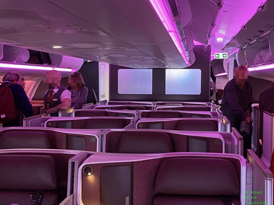 Virgin Atlantic A330-900neo Upper Class - cabin