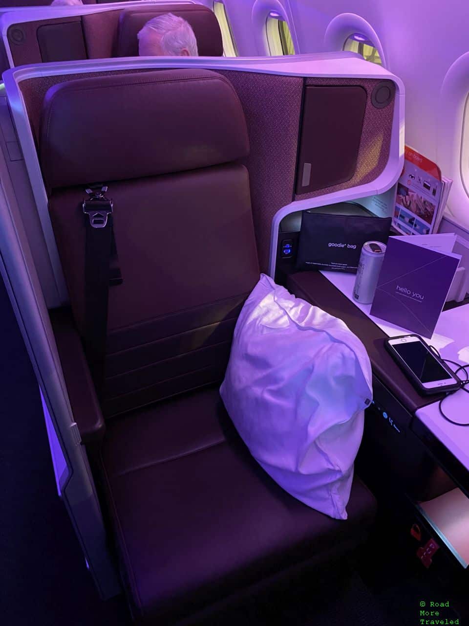Virgin Atlantic Upper Class window seat