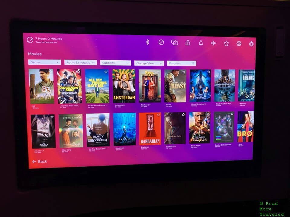 Virgin Atlantic A330-900neo Upper Class - movies