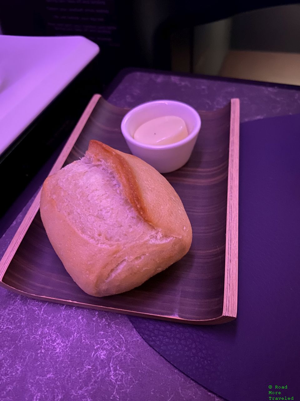 Virgin Atlantic Upper Class bread