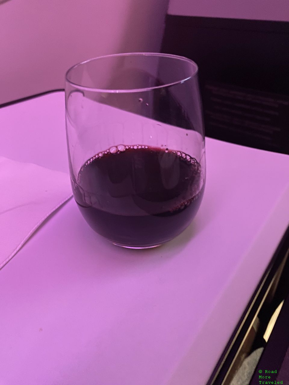 Virgin Atlantic A330-900neo Upper Class - port wine