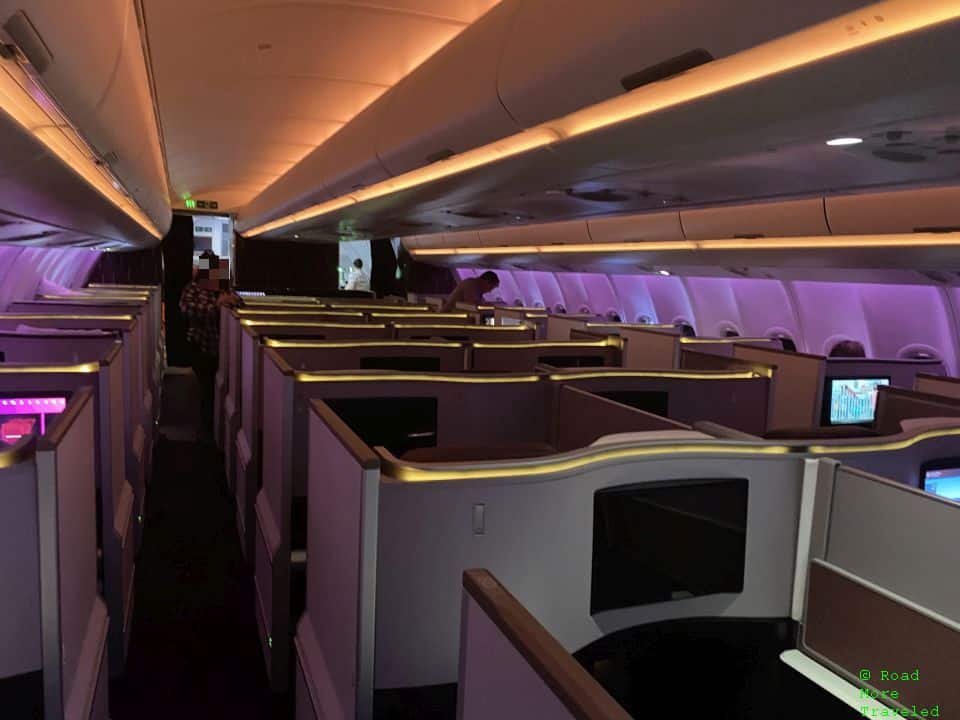 Virgin Atlantic A330-900neo Upper Class - interior