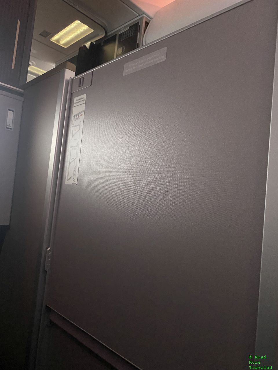 Virgin Atlantic A330-900neo Upper Class - door