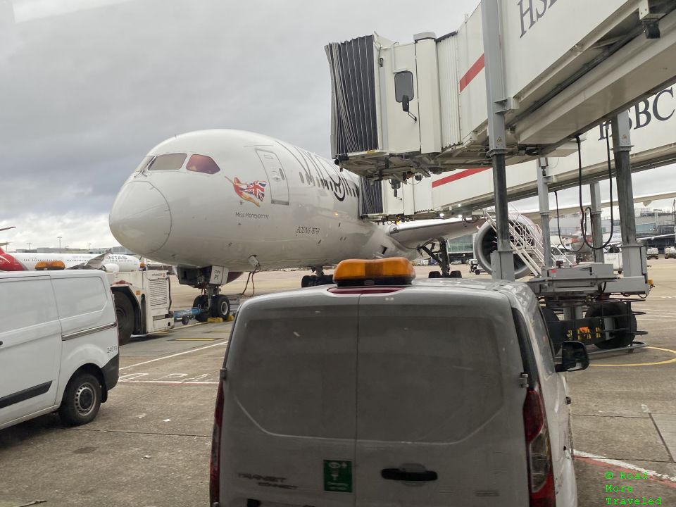 Virgin Atlantic 787-9 at LHR