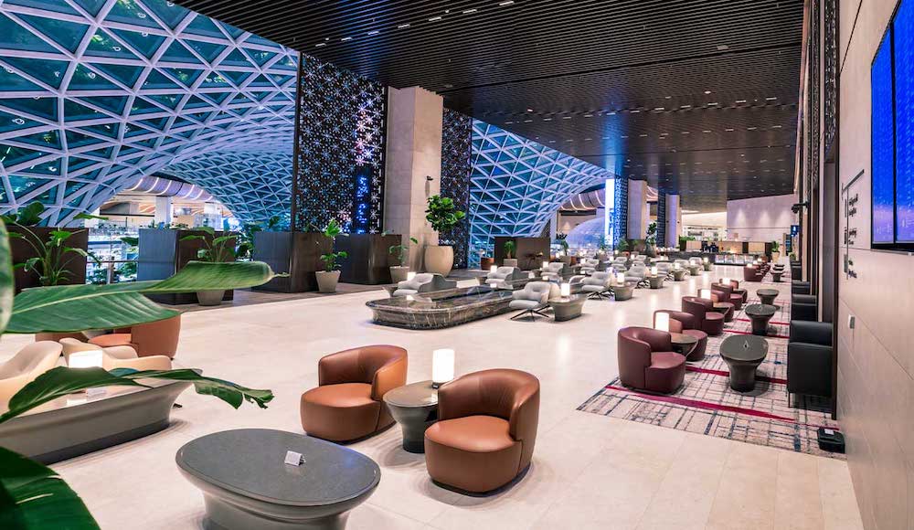 The Louis Vuitton Lounge at Doha's Hamad International Airport