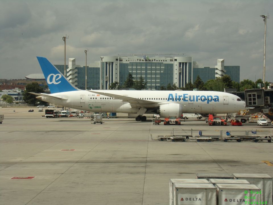 Air Europa 787 at MAD