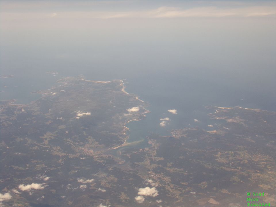 Spanish coast near Santiago de Compostela