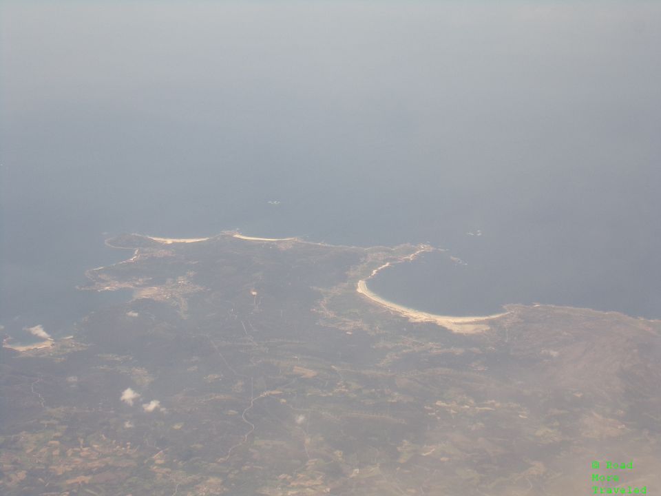 Spanish beaches on Atlantic coast