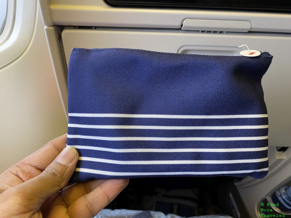 Air France B772 Premium Economy amenity kit