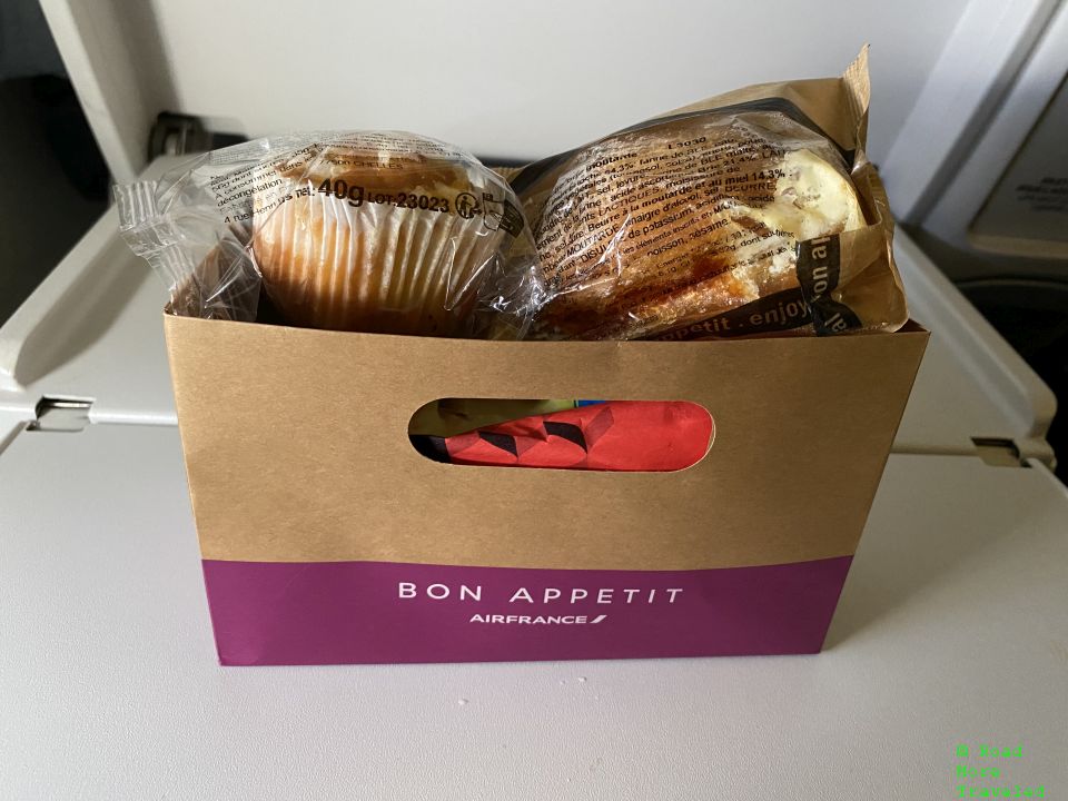 Air France Premium Economy snack box