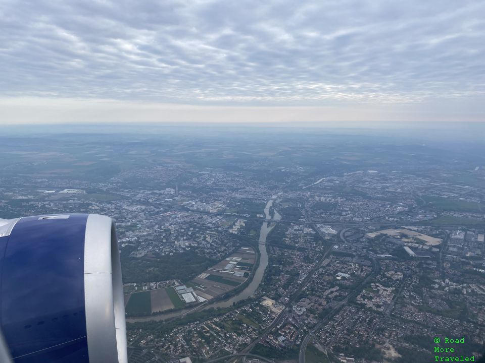 Saturday morning over northern suburbs of Paris