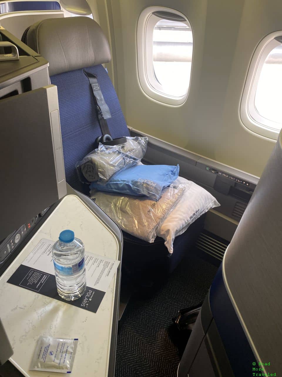 United 767-400 Polaris Business Class - true window seat