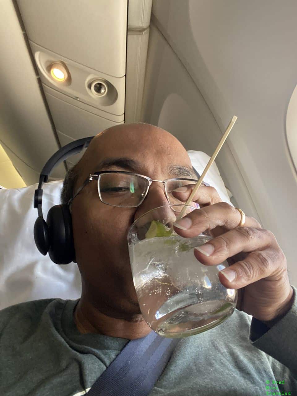 United Polaris G&T selfie