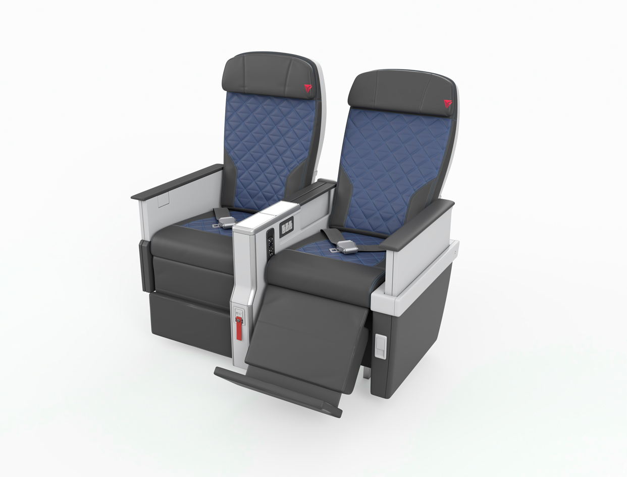Delta Premium Select seat reclined