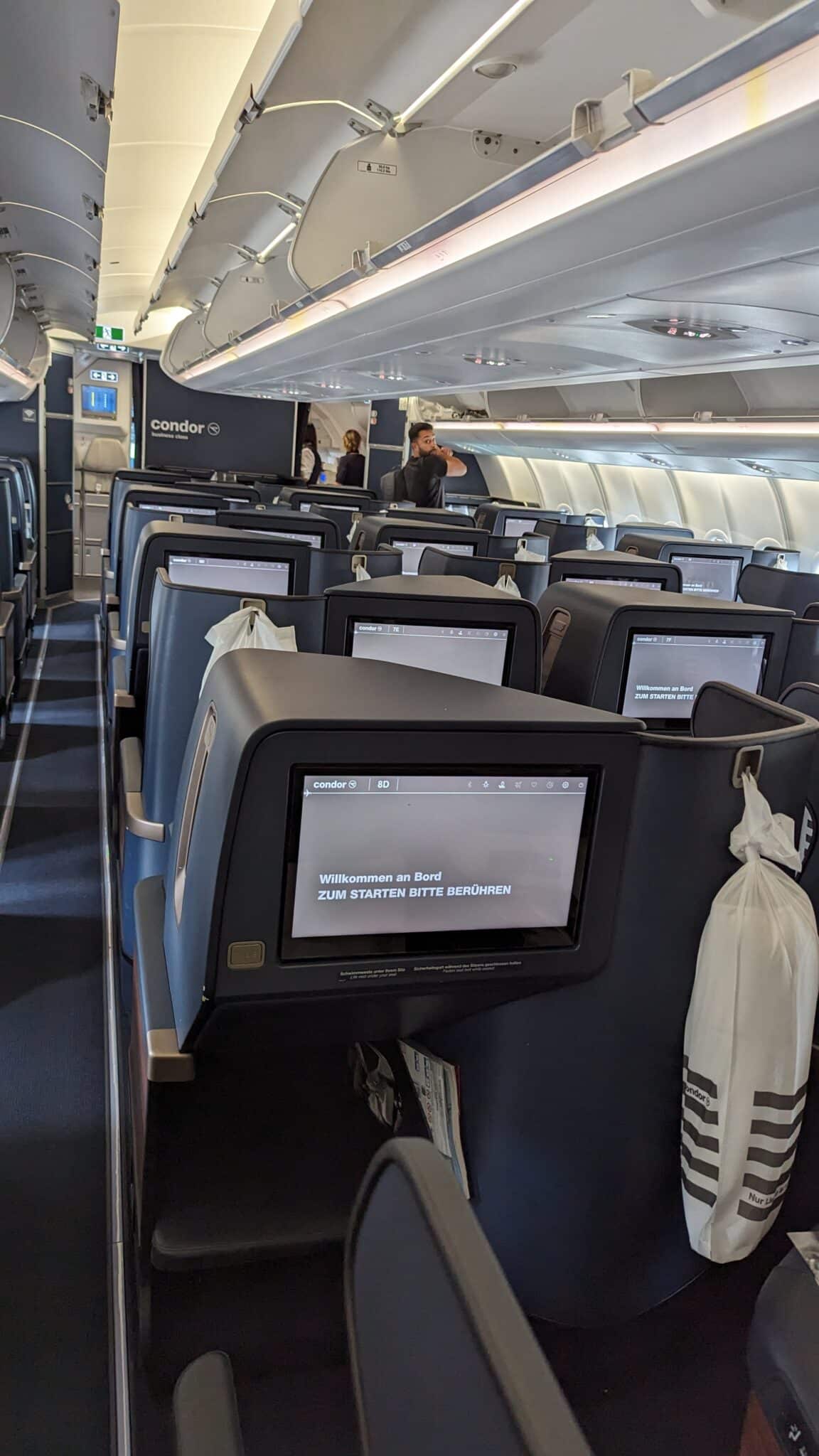 Condor Business class seat