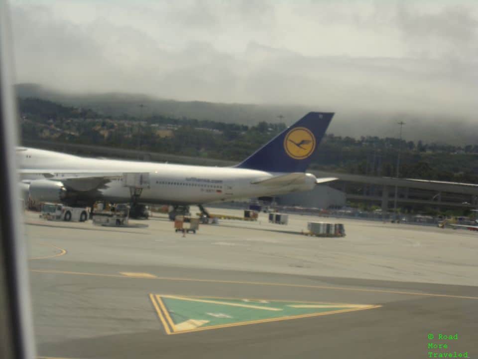 LH 747 at SFO