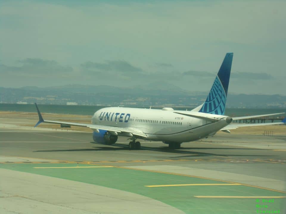 UA 737-MAX 9 at SFO