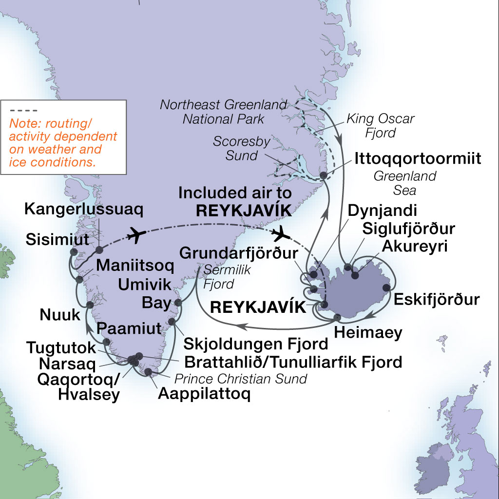 Seabourn greenland and iceland expedition