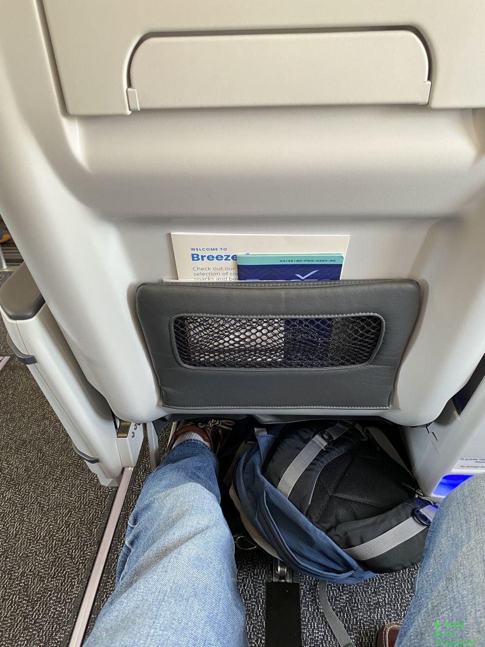 Breeze Ascent legroom