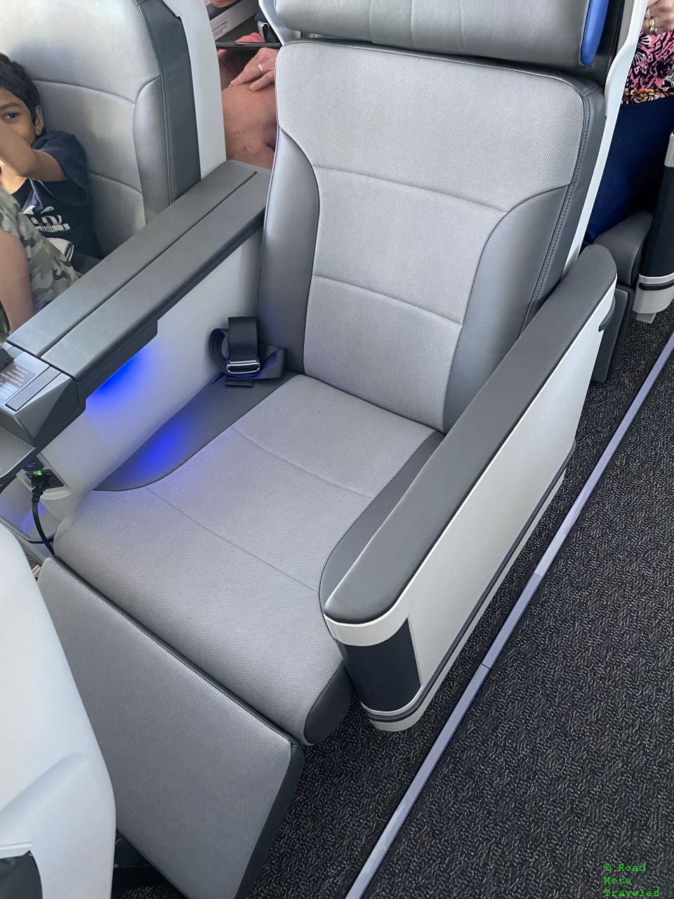 Breeze Ascent seat in recline mode