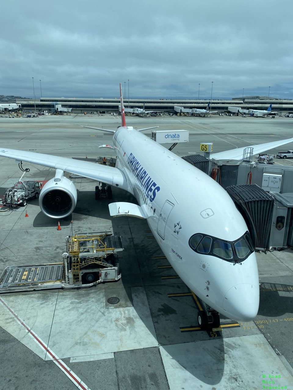 Turkish Airlines A350-900 at SFO