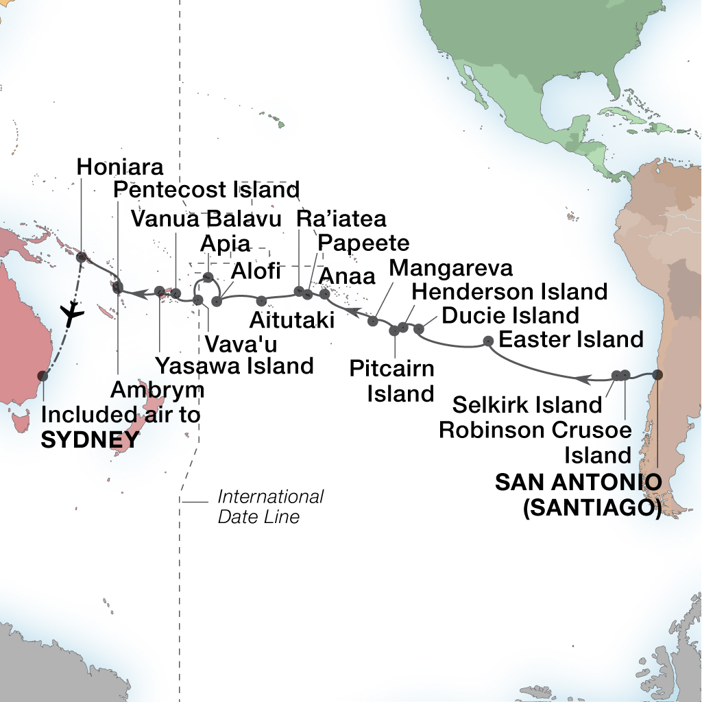 pacific island cruise