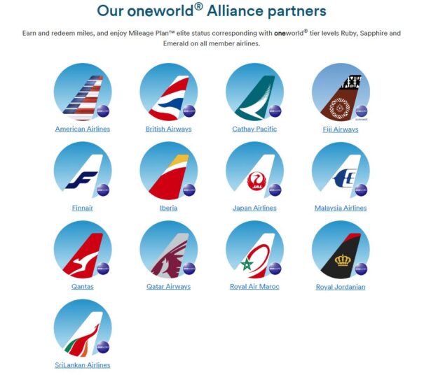 a group of logos of airliners