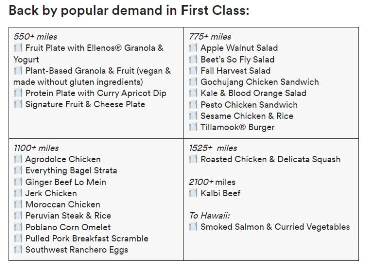 a menu of a restaurant