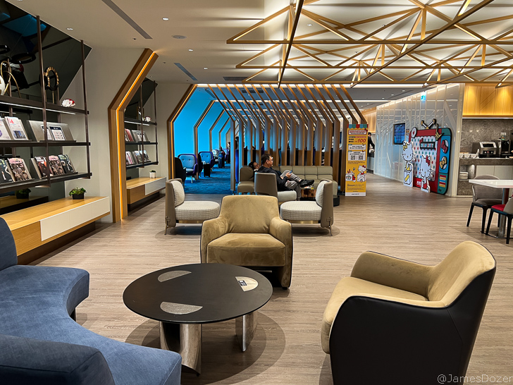 a room with chairs and tables