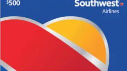 a blue and red logo