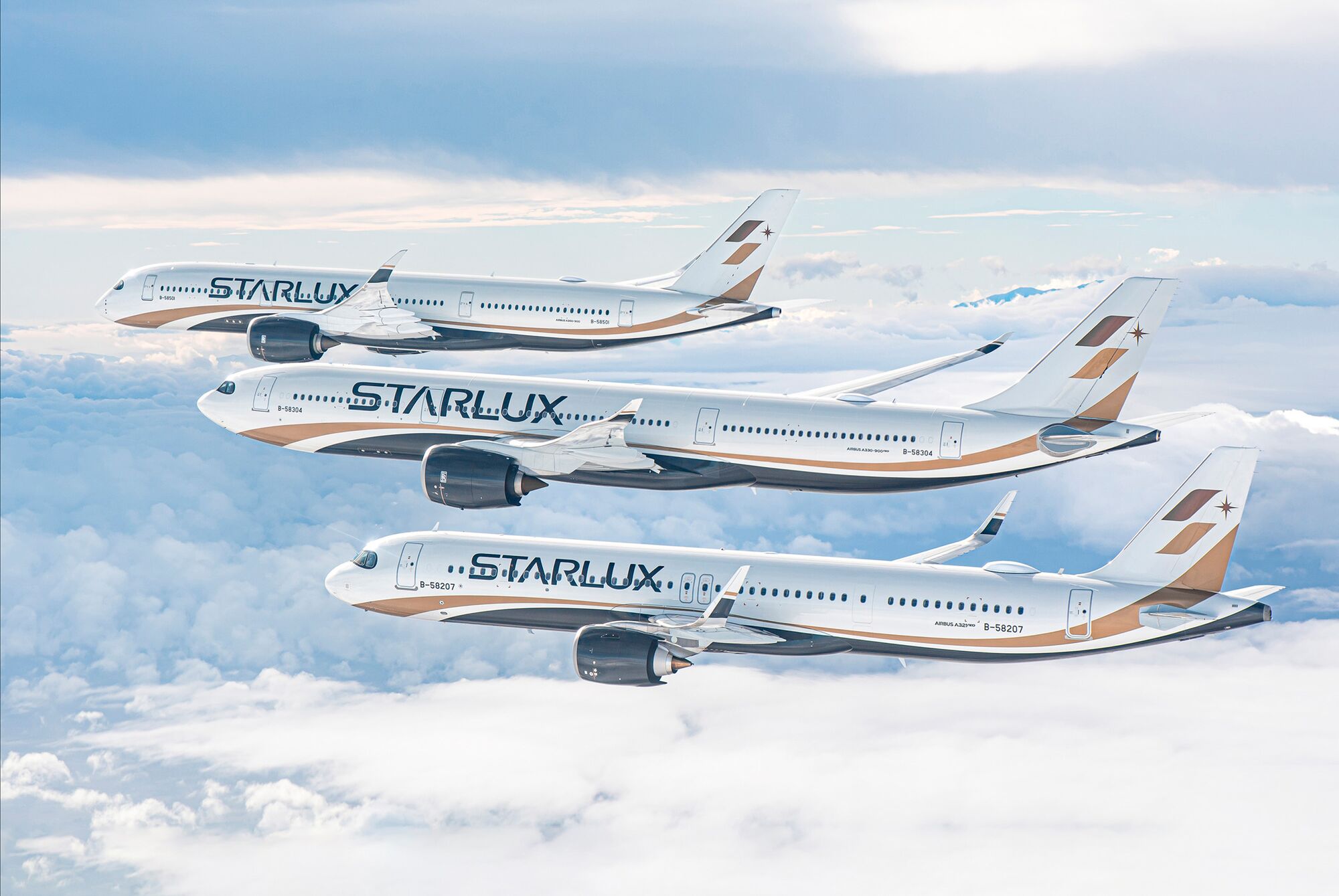 a group of airplanes in the sky