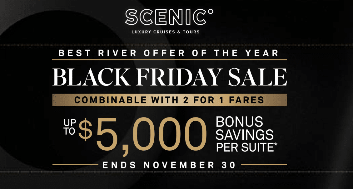 a black and gold advertisement