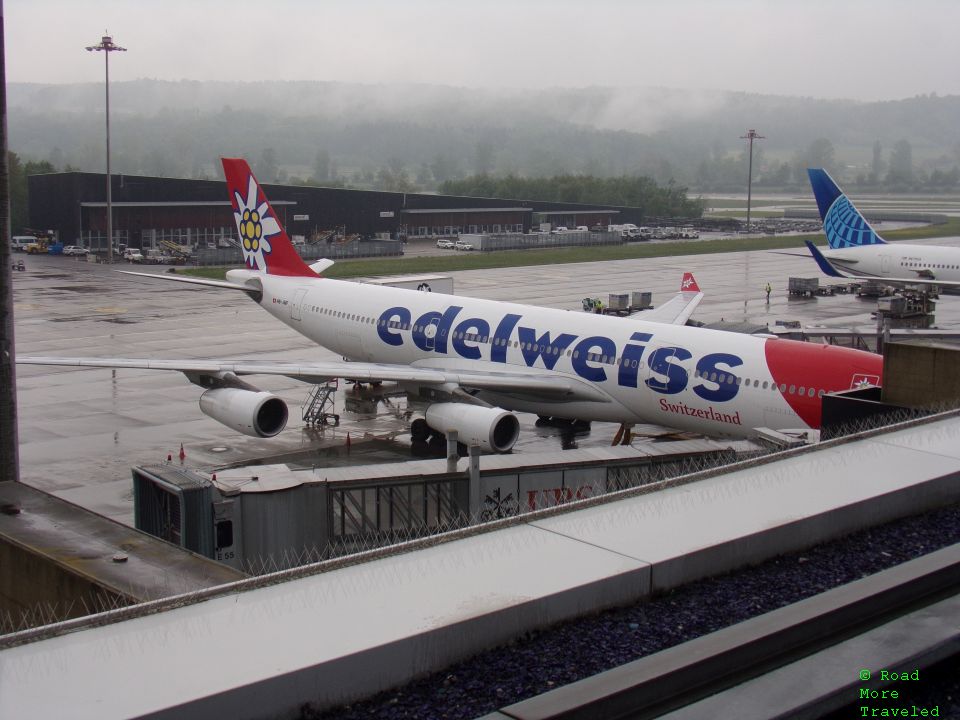 Edelweiss A340 at ZRH