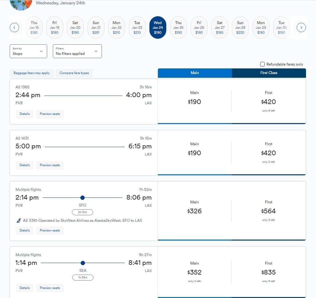 Alaska Airlines Latin America And Bahamas OneDay Sale